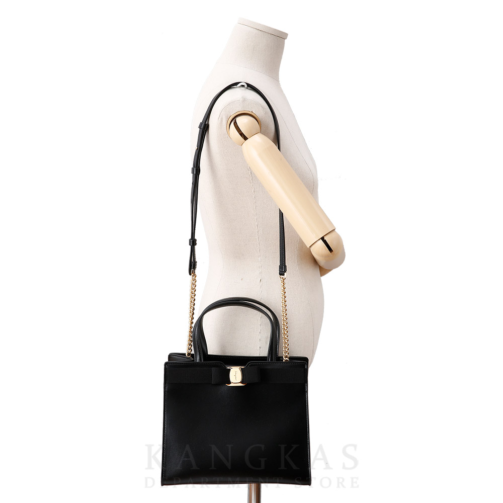 FERRAGAMO(USED)페레가모	바라보우 토트백